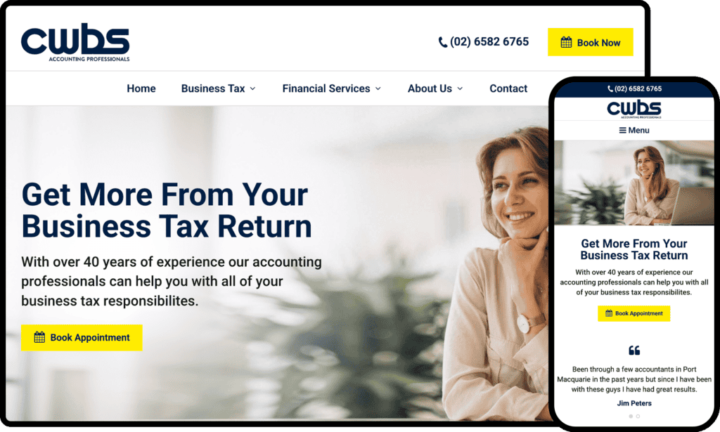 Website Design Example