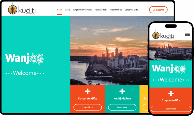 Business Website Design for Kuditj