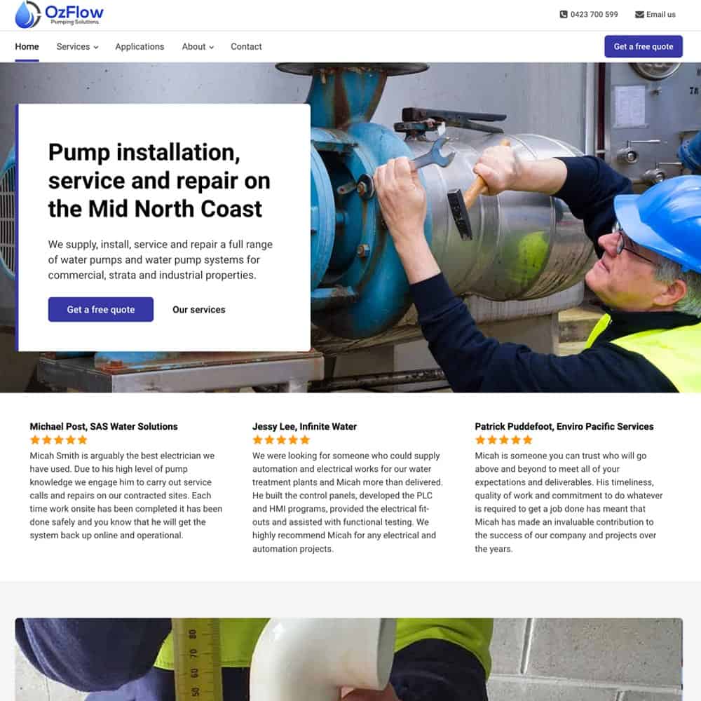 OzFlow Pumping Solutions