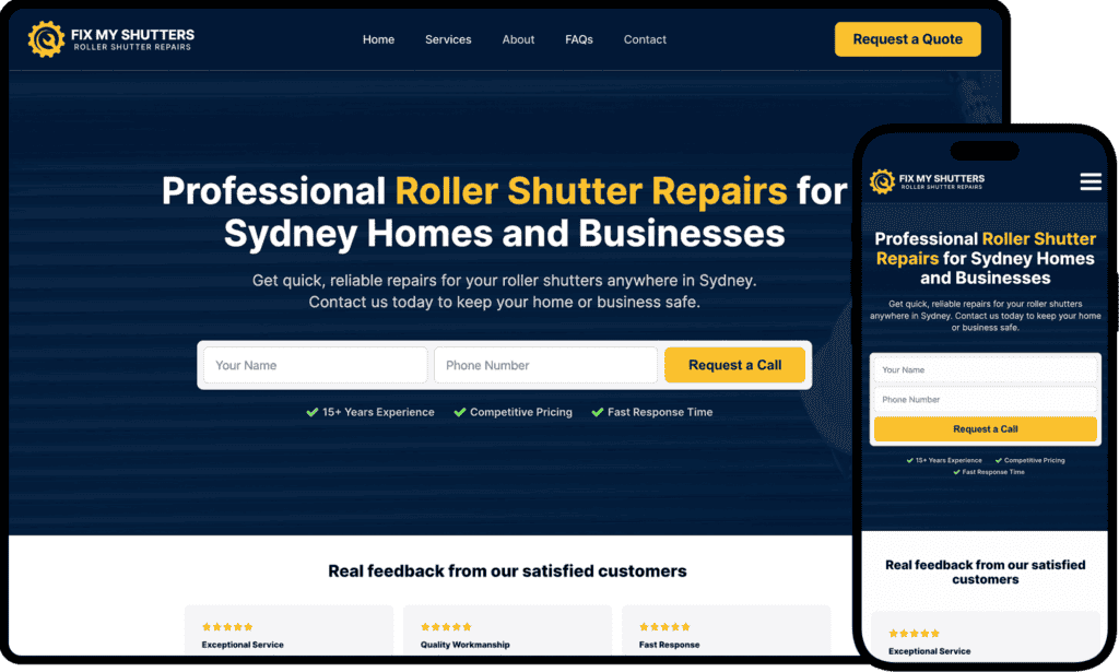 Website Design Example