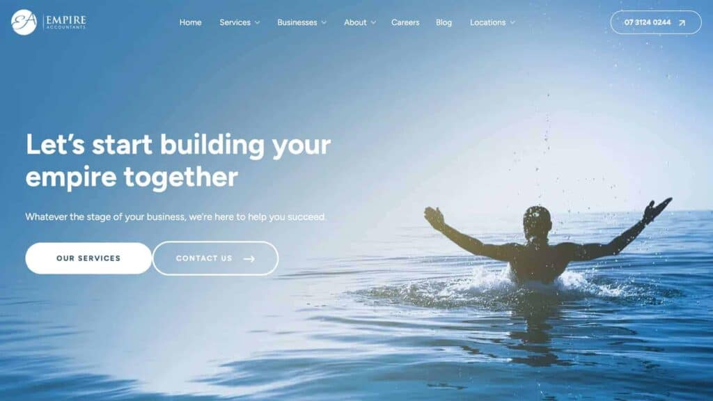 Accounting Website Design Brisbane