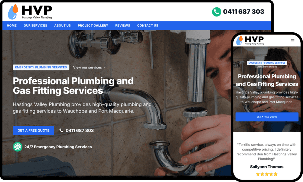 Website Design Example