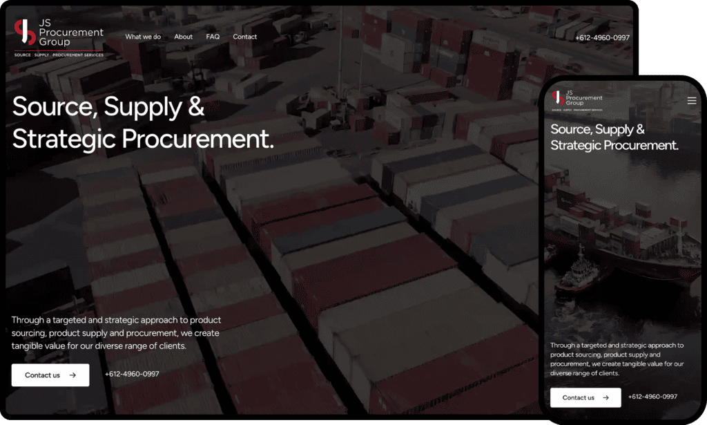 Website Design Example