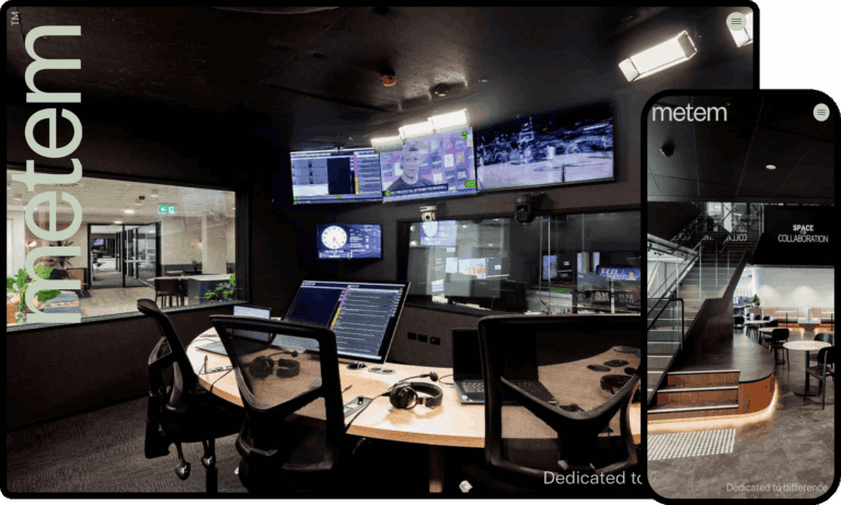 Business Website Design for Metem