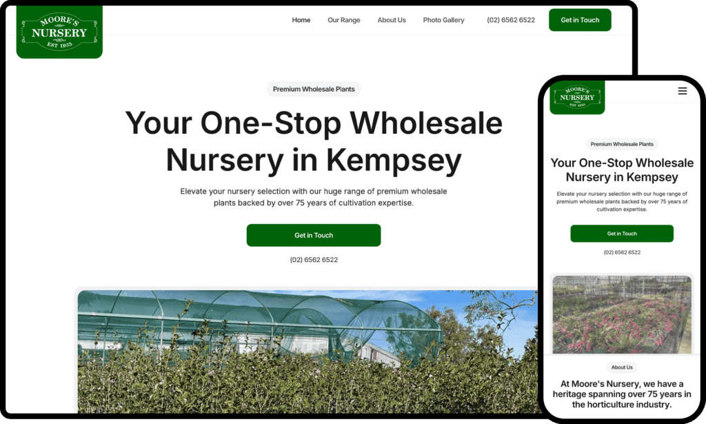 Website Design Example