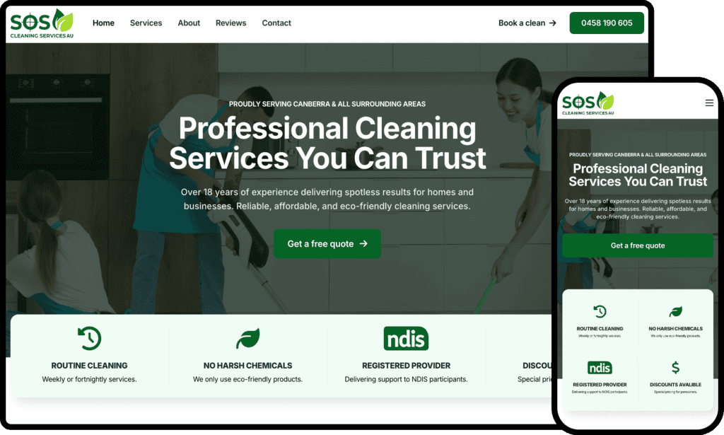 Website Design Example