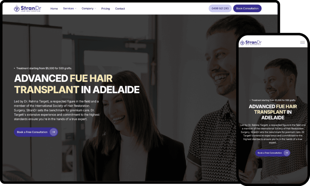 Website Design Example