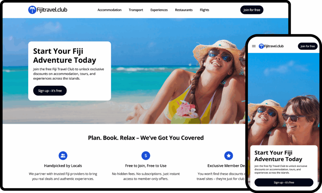 Website Design Example