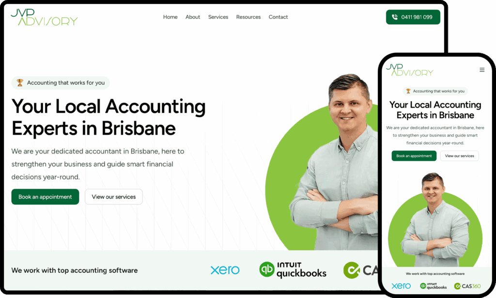 Website Design JVP Advisory