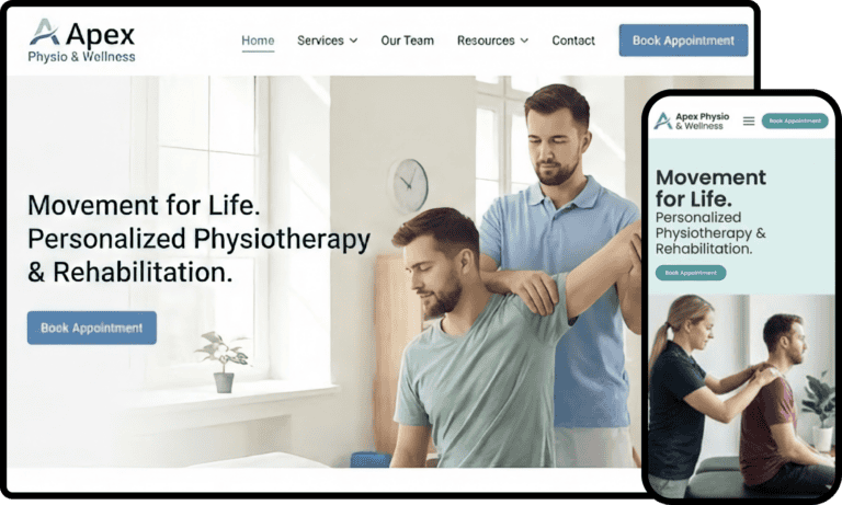Business Website Design for Apex Physio