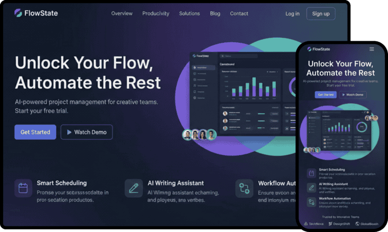 Business Website Design for Flow State