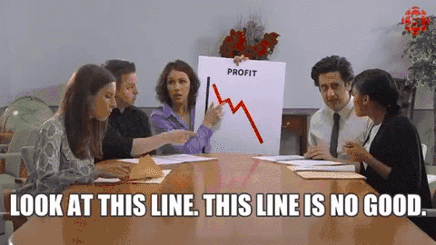 Business team reviewing ongoing costs and planning