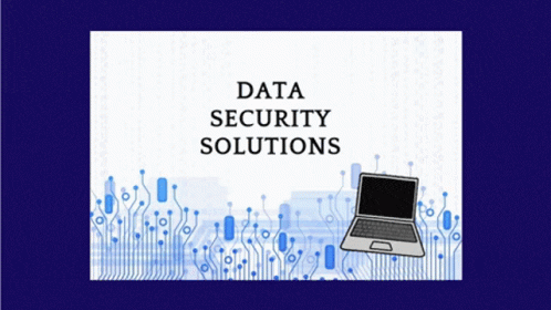 Data security animation representing different types of cookies used on websites