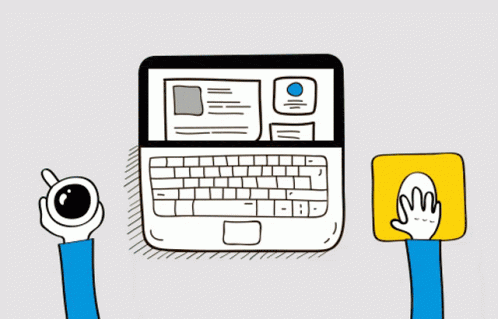A web designer working on breakpoints for a responsive site layout