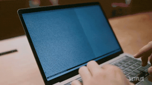 A developer running tests on a responsive website build