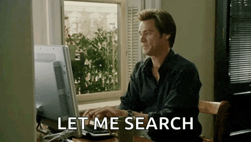 Animated GIF of Jim Carrey frantically typing on a computer