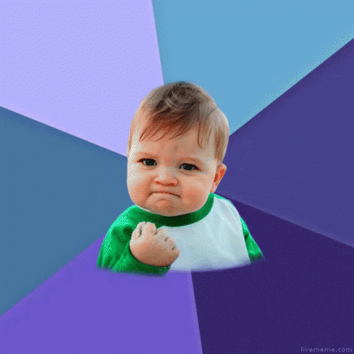 success kid fist pump