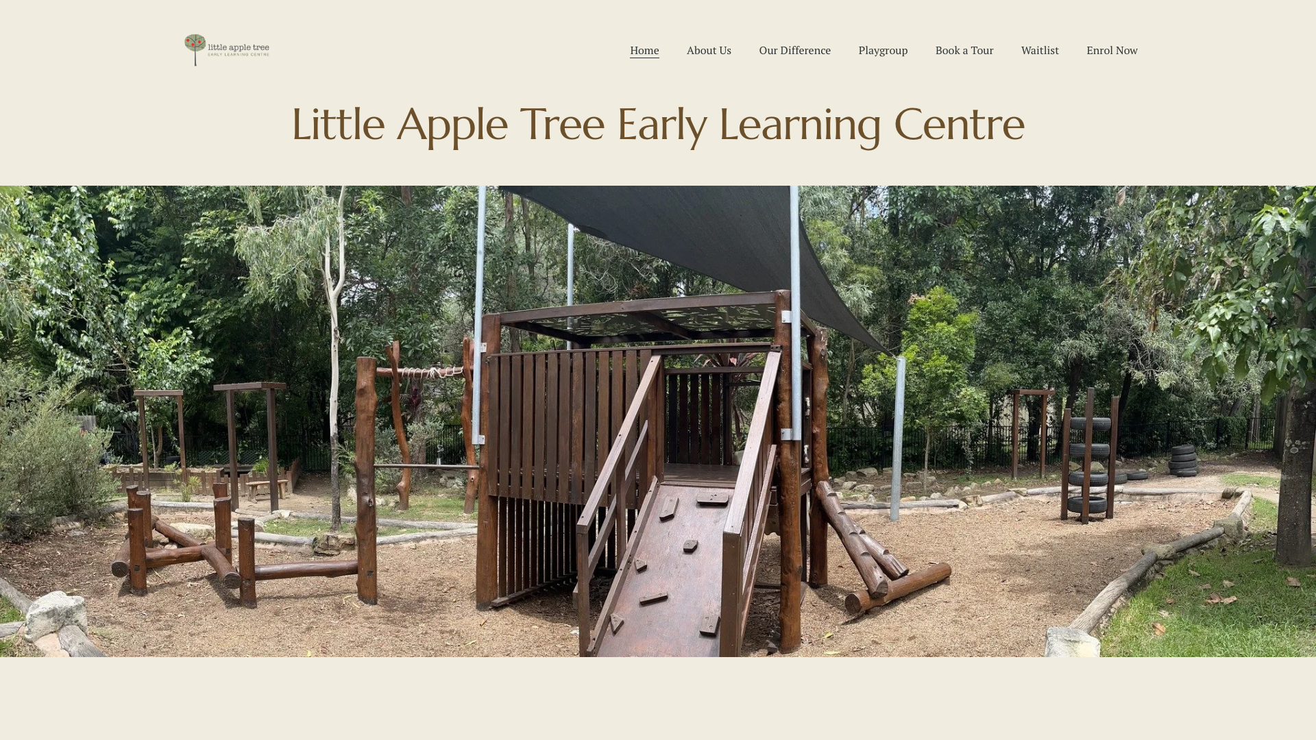 Little Apple Tree website homepage