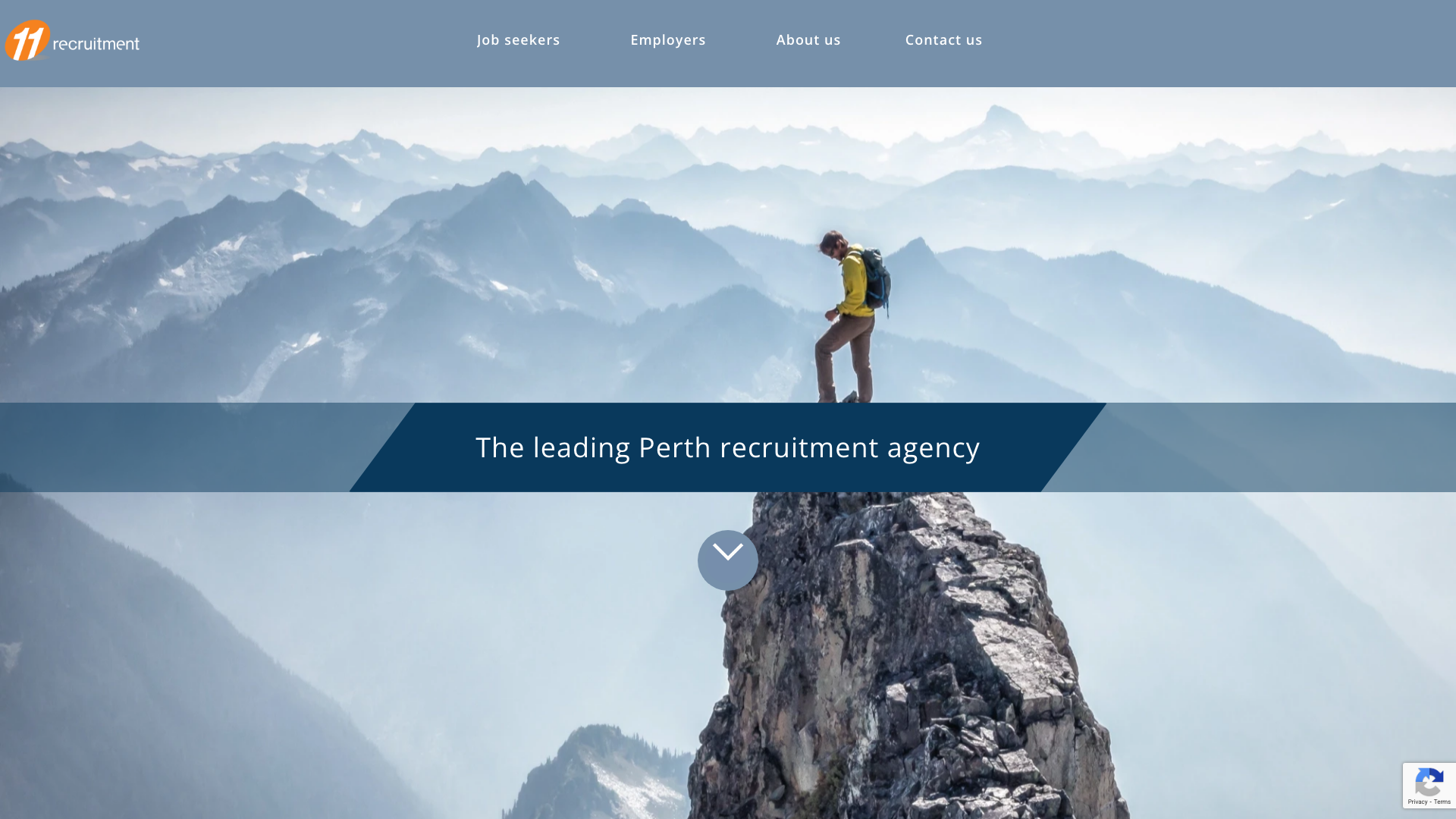 The 17 Best Recruitment Website Design Examples in Australia 7 11 Recruitment website homepage