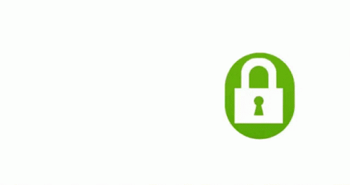 Padlock security animation