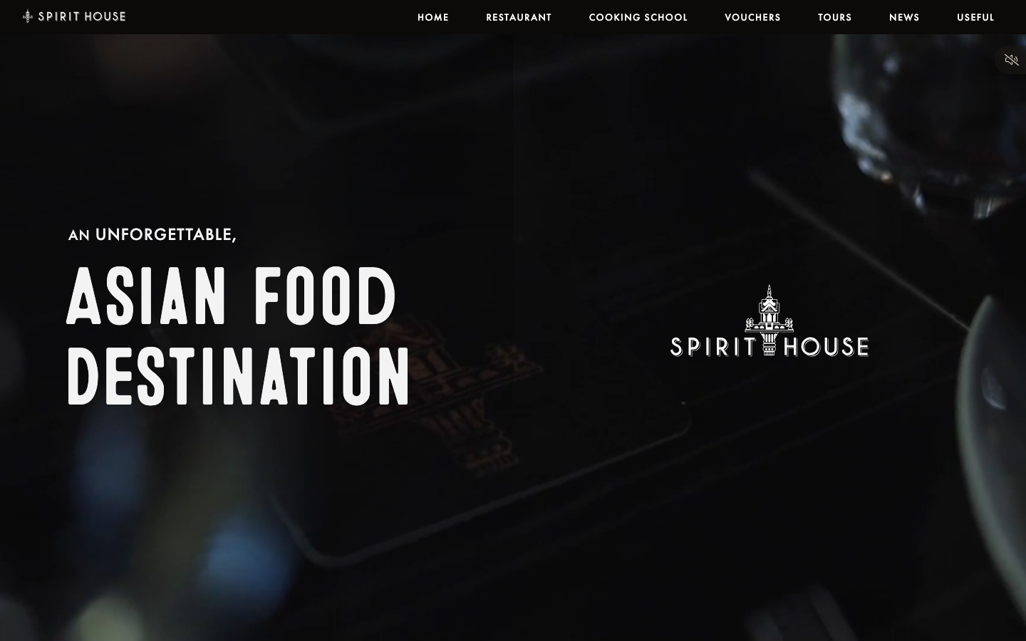 The 16 Best Restaurant Website Design Examples in Australia 10 Spirit House website homepage